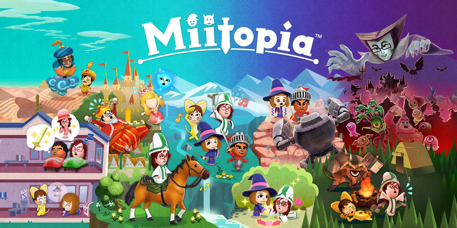Discover how Mii characters can join your Miitopia adventure on